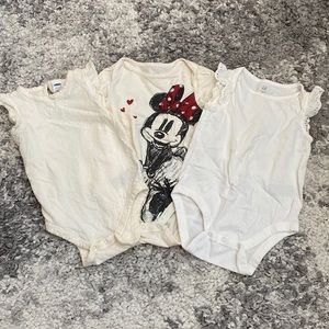 Gap and ON baby girl bodysuits bundle